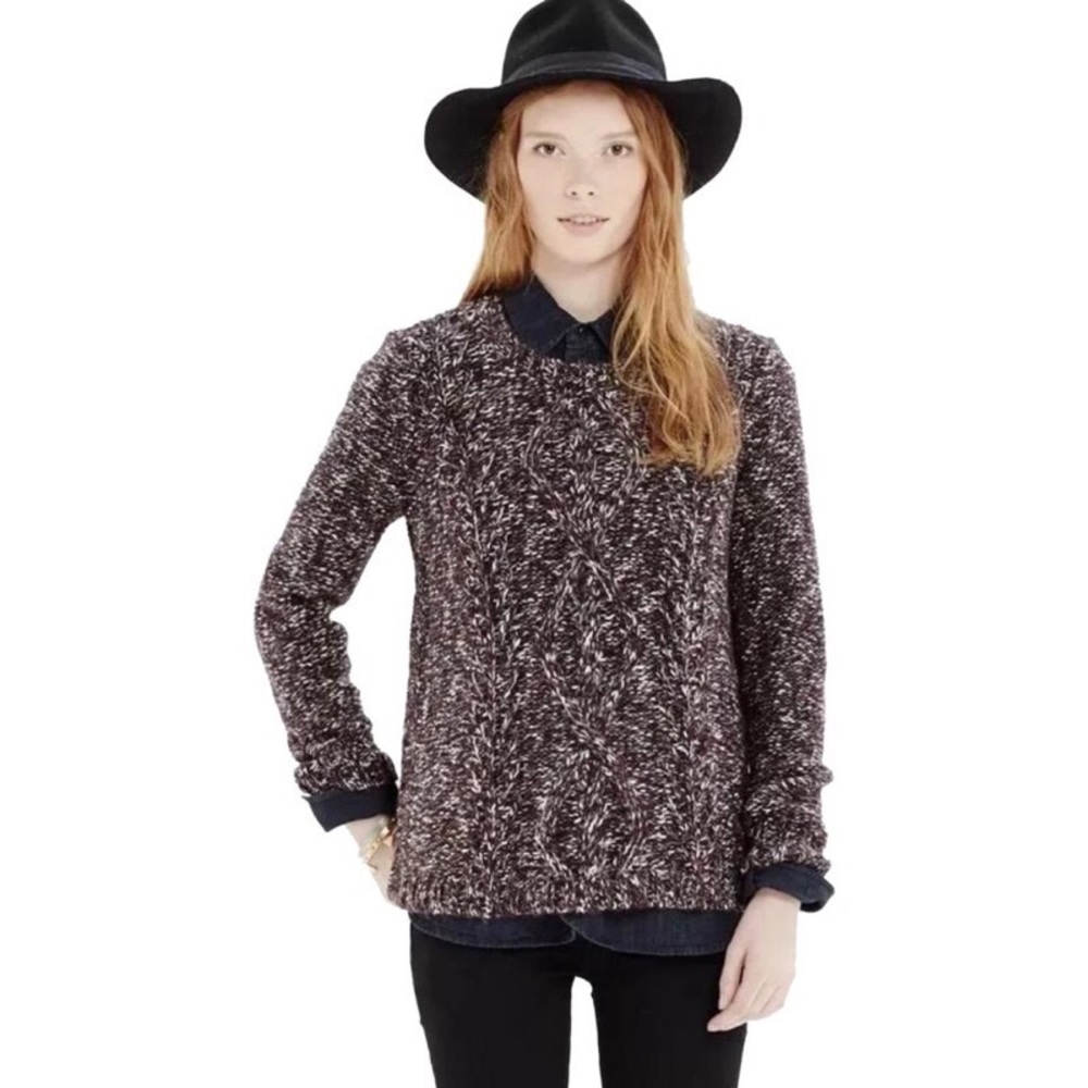 🔻Sold🔻Madewell XS Marled Pullover Sweater